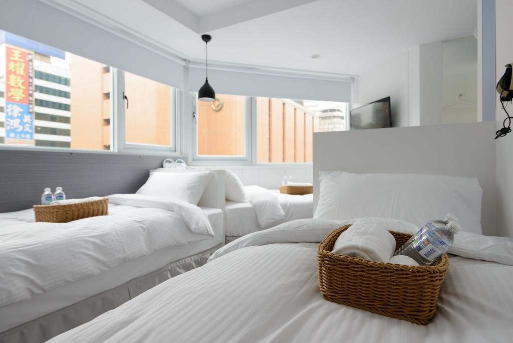 Poshpacker Hotel Taipeh Zimmer foto