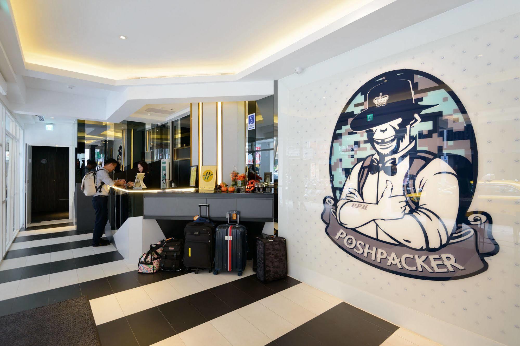 Poshpacker Hotel Taipeh Exterior foto
